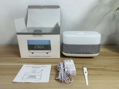 AromiTime™ – 3-in-1 Essential Oil Diffuser & LED Clock