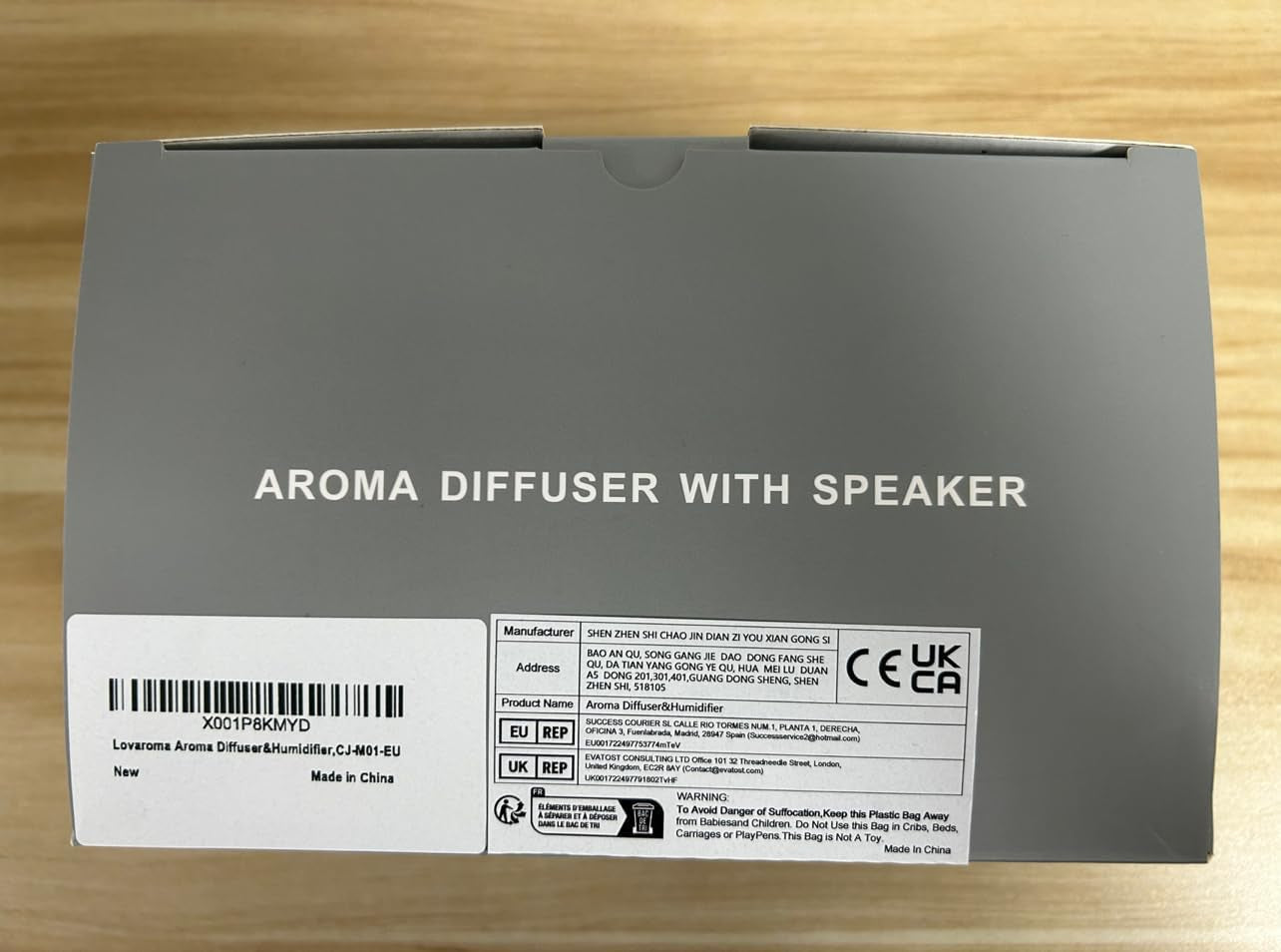 AromiTime™ – 3-in-1 Essential Oil Diffuser & LED Clock